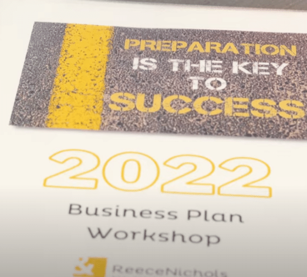 Workbook for business planning workshop